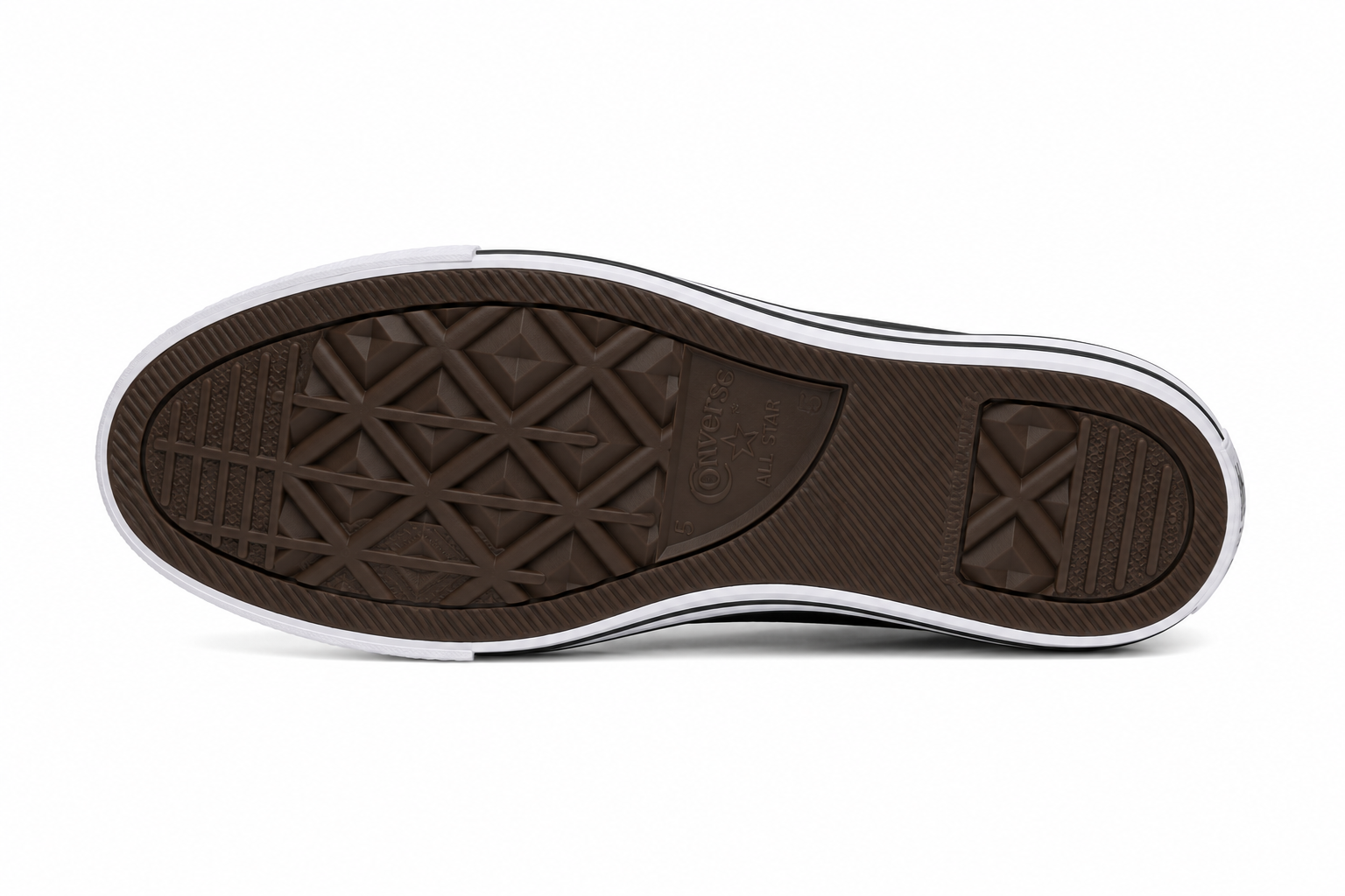 All star Couro Preto