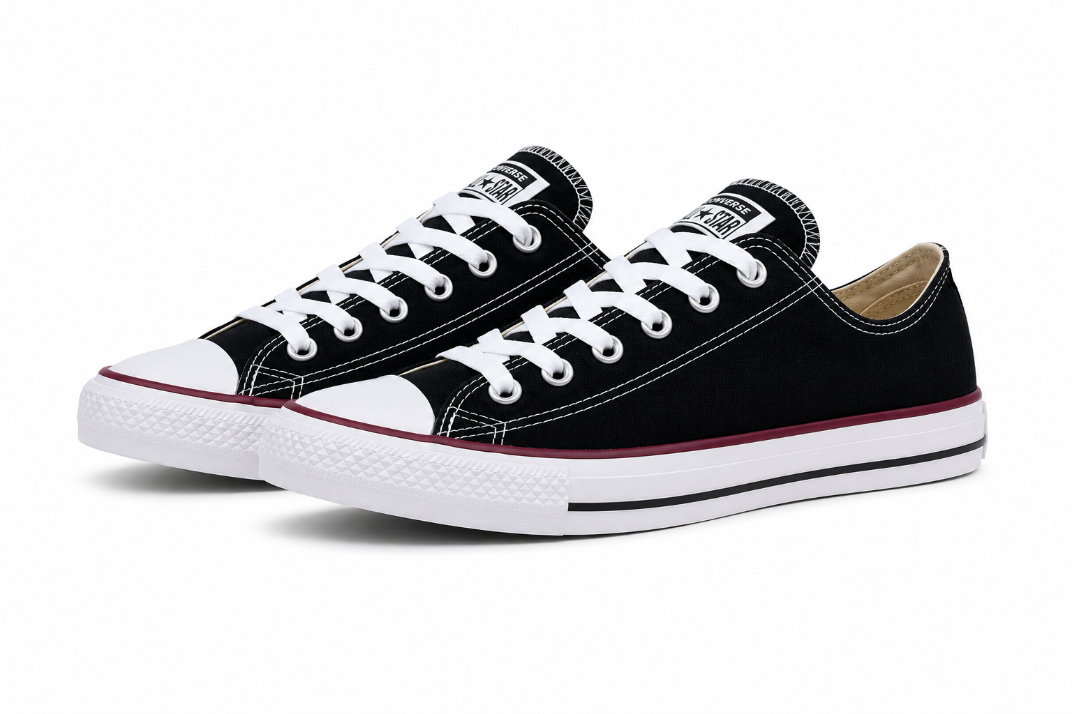 All star Lona Preto