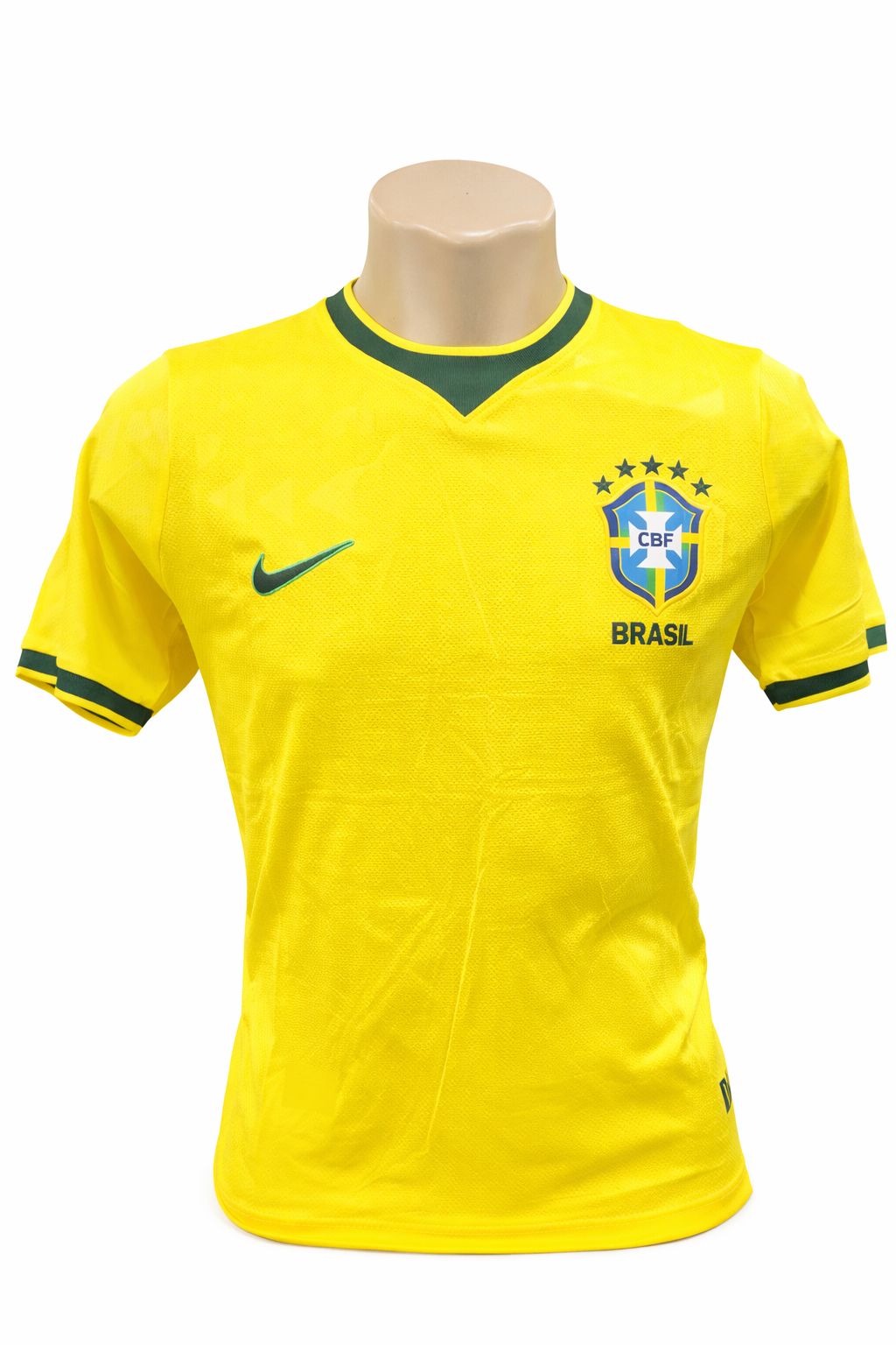 Camiseta Seleção Brasileira Tailandesa Amarela