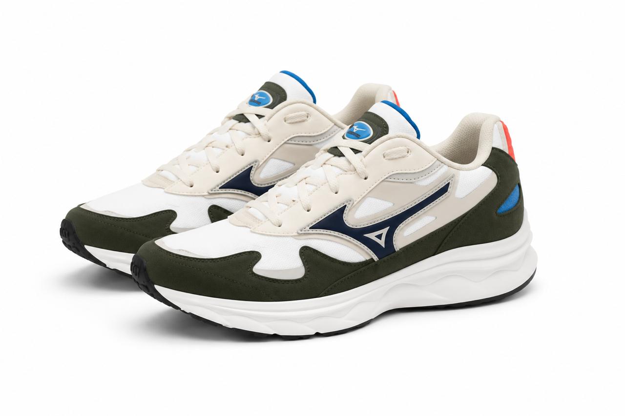 Mizuno Rider Branco Cinza