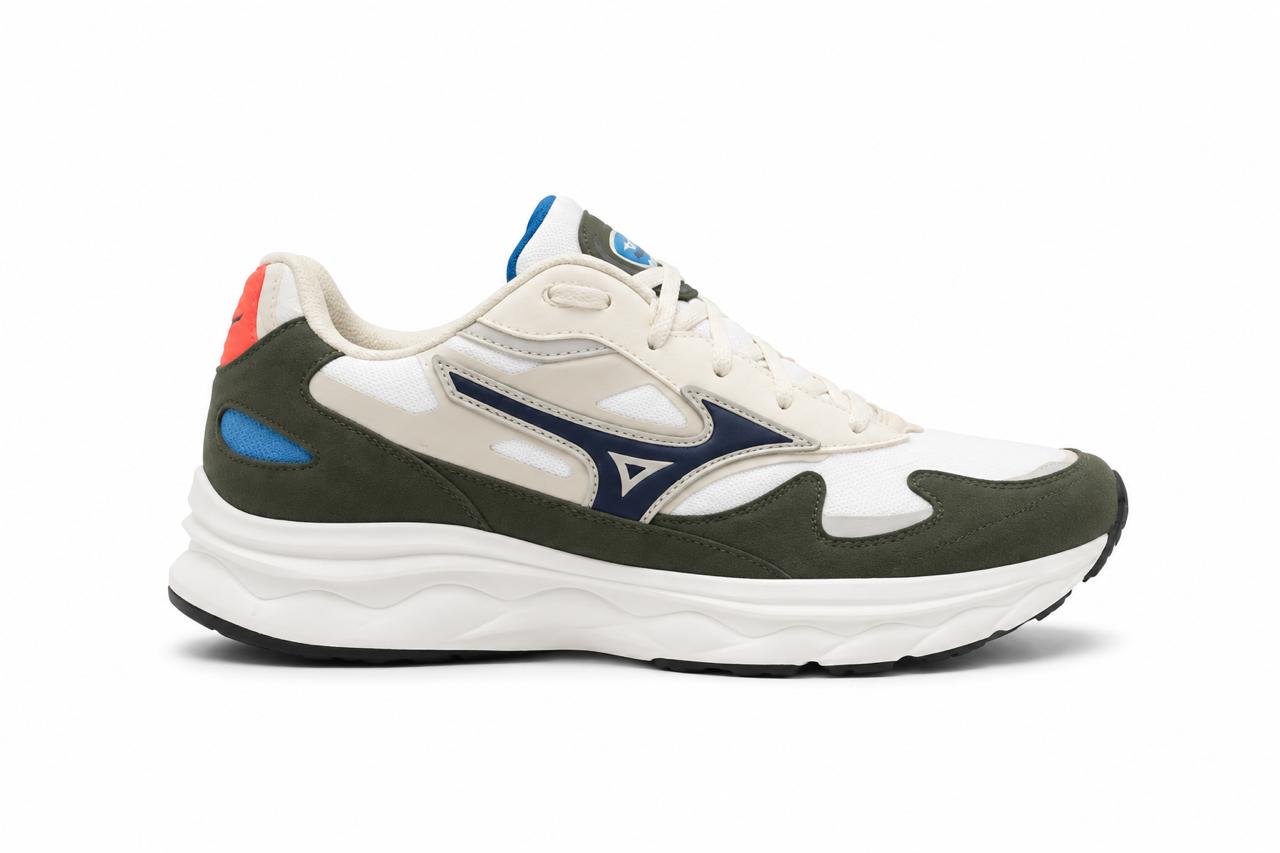 Mizuno Rider Branco Cinza