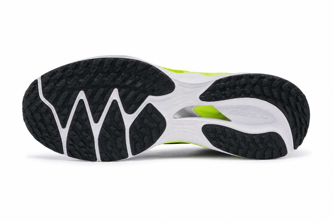 Mizuno Wave Mirai 2 Preto/Verde Neon