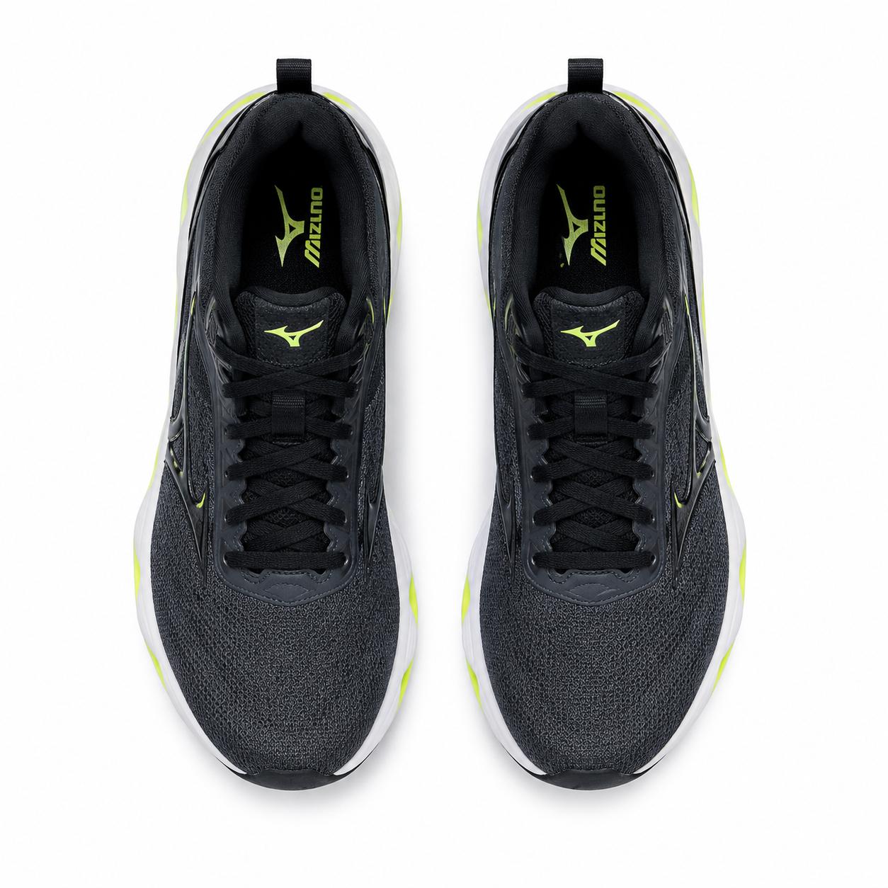 Mizuno Wave Mirai 2 Preto/Verde Neon