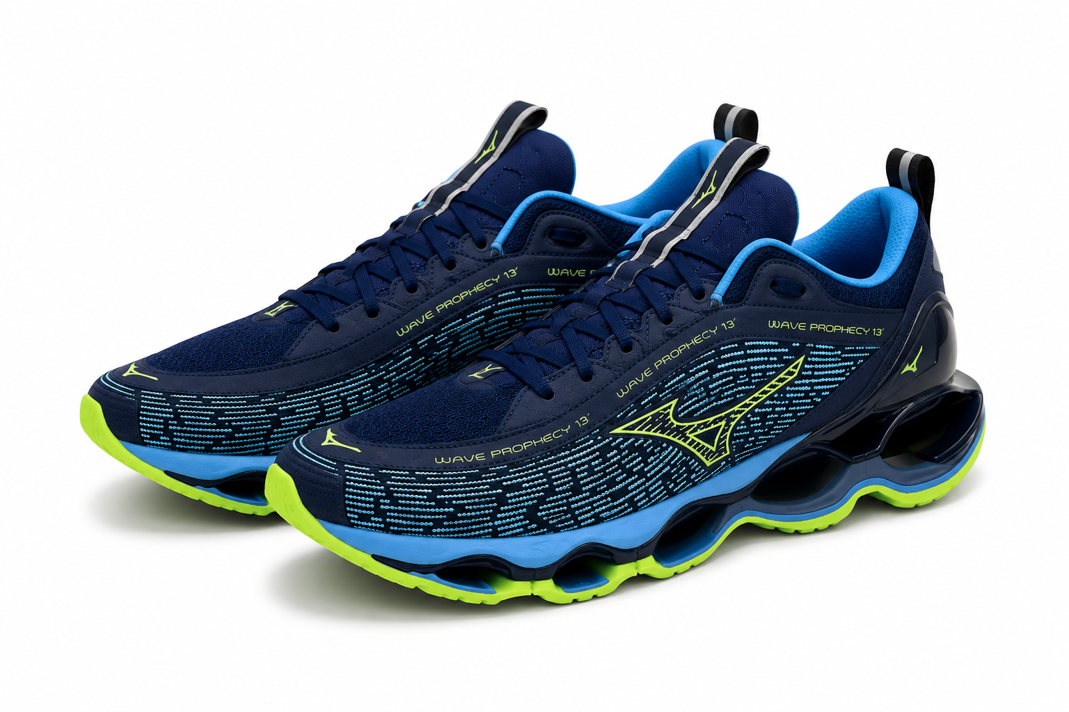 Mizuno Wave Prophecy 13 Marinho Verde