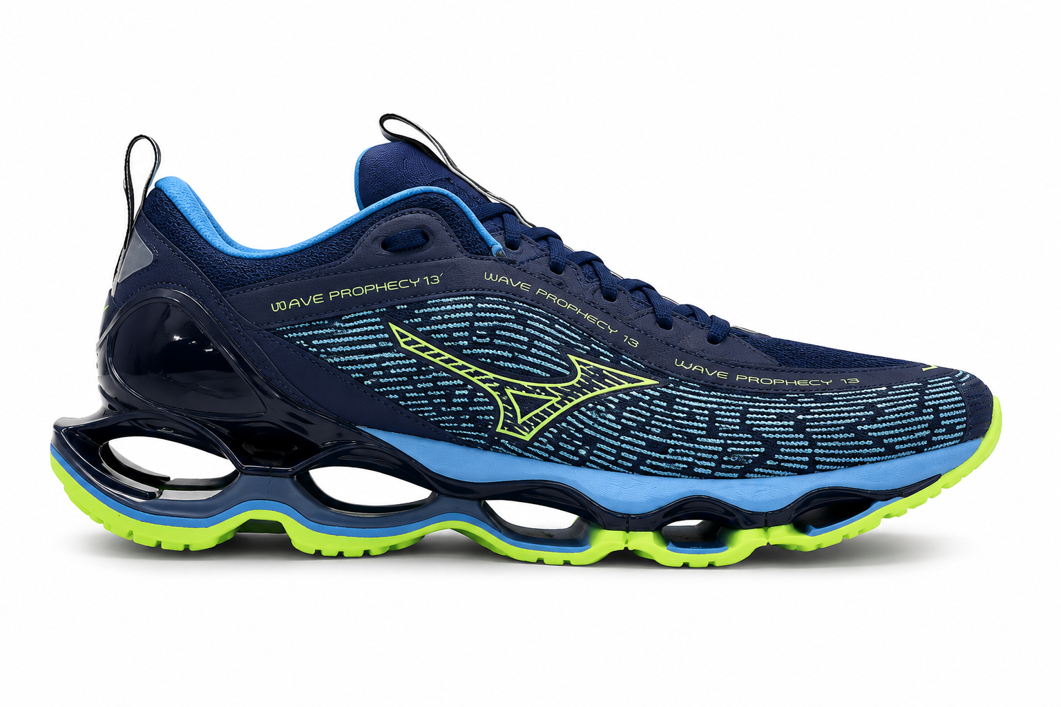 Mizuno Wave Prophecy 13 Marinho Verde
