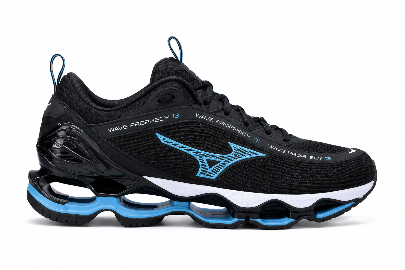 Mizuno Wave Prophecy 13 Preto Azul