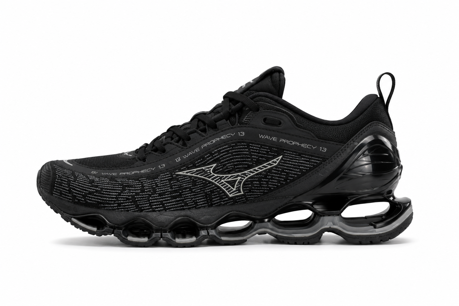 Mizuno Wave Prophecy 13 Preto Cinza