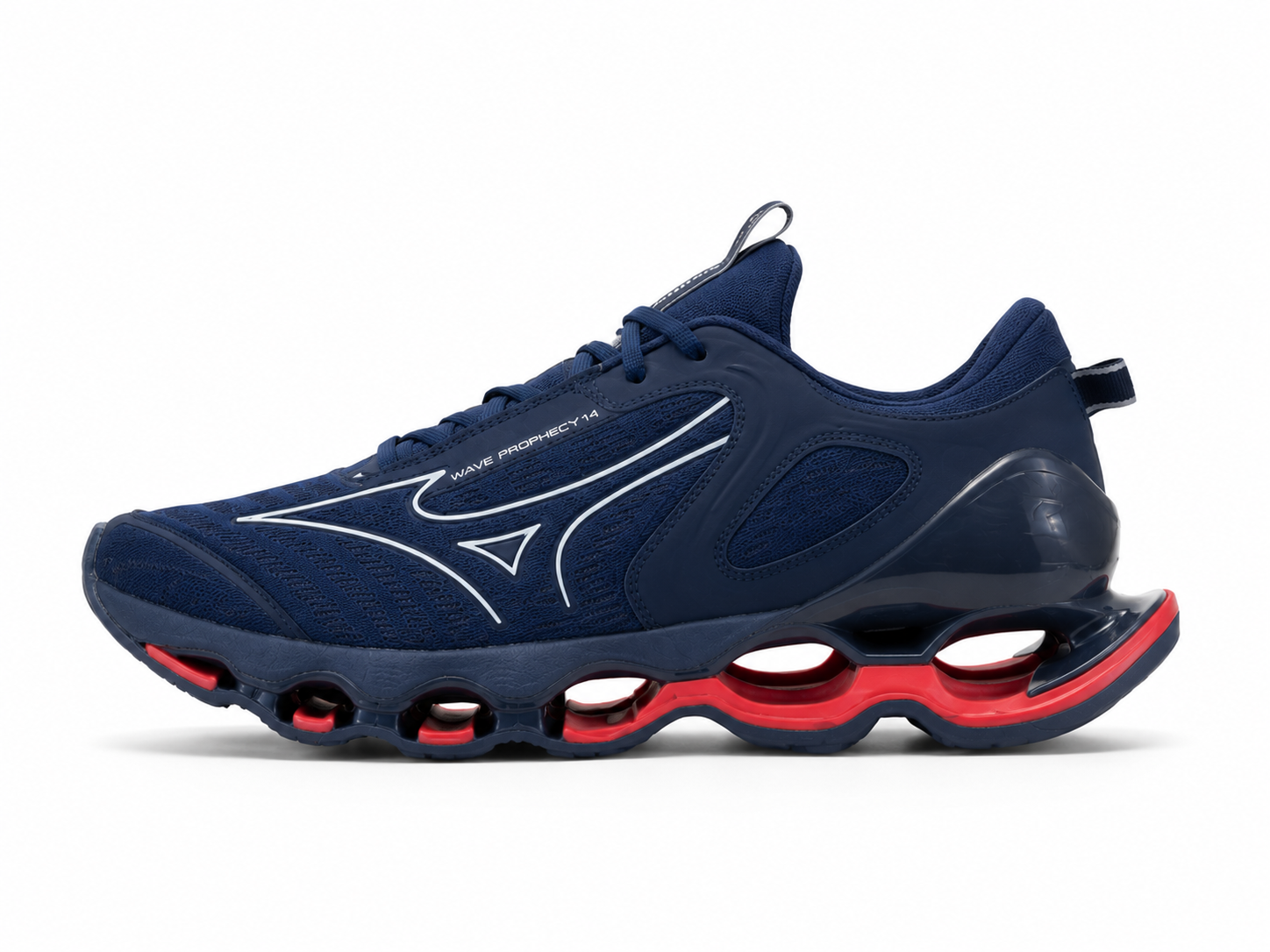  Mizuno Wave Prophecy 14 Marinho Laranja