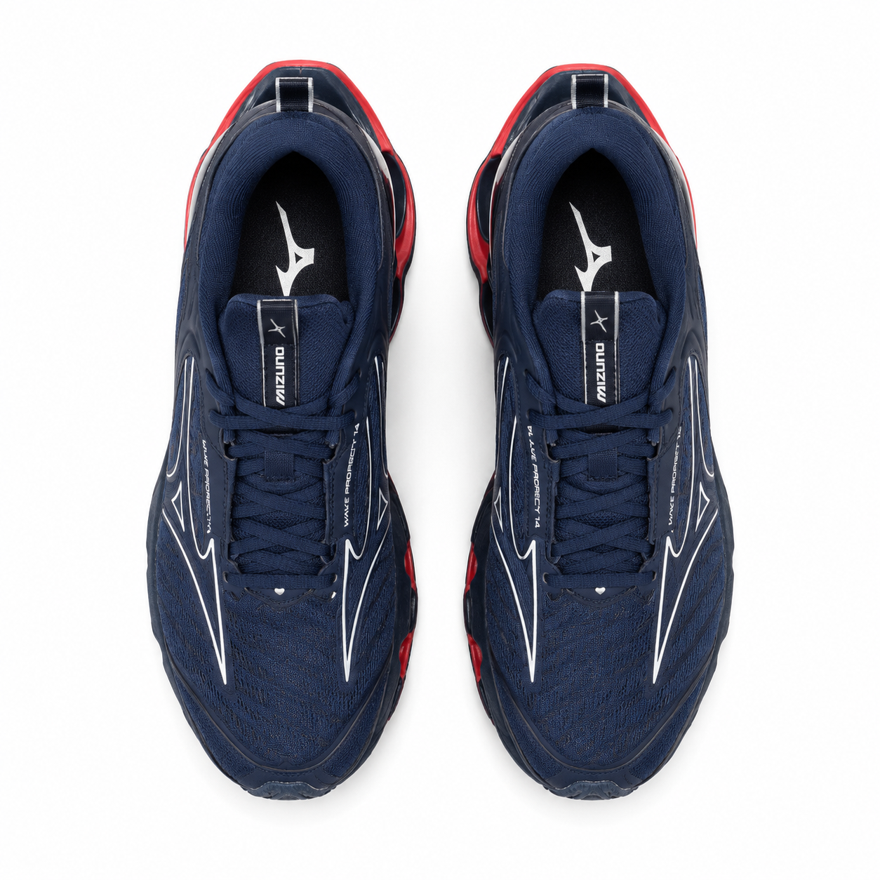  Mizuno Wave Prophecy 14 Marinho Laranja