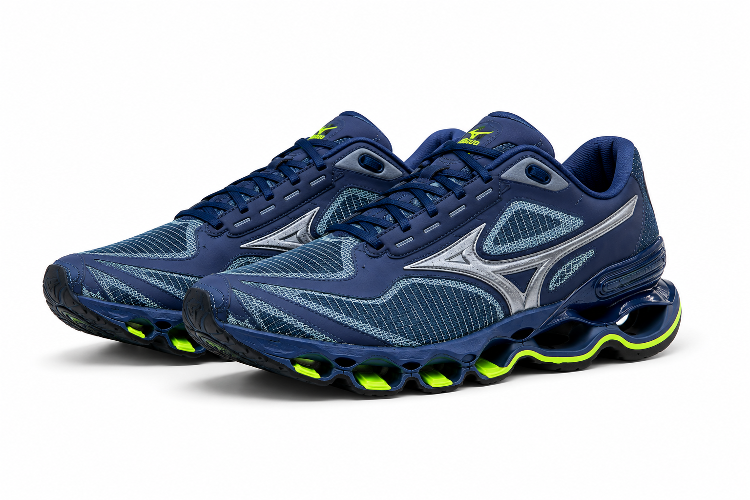 Mizuno Wave Prophecy 15 Azul e Verde