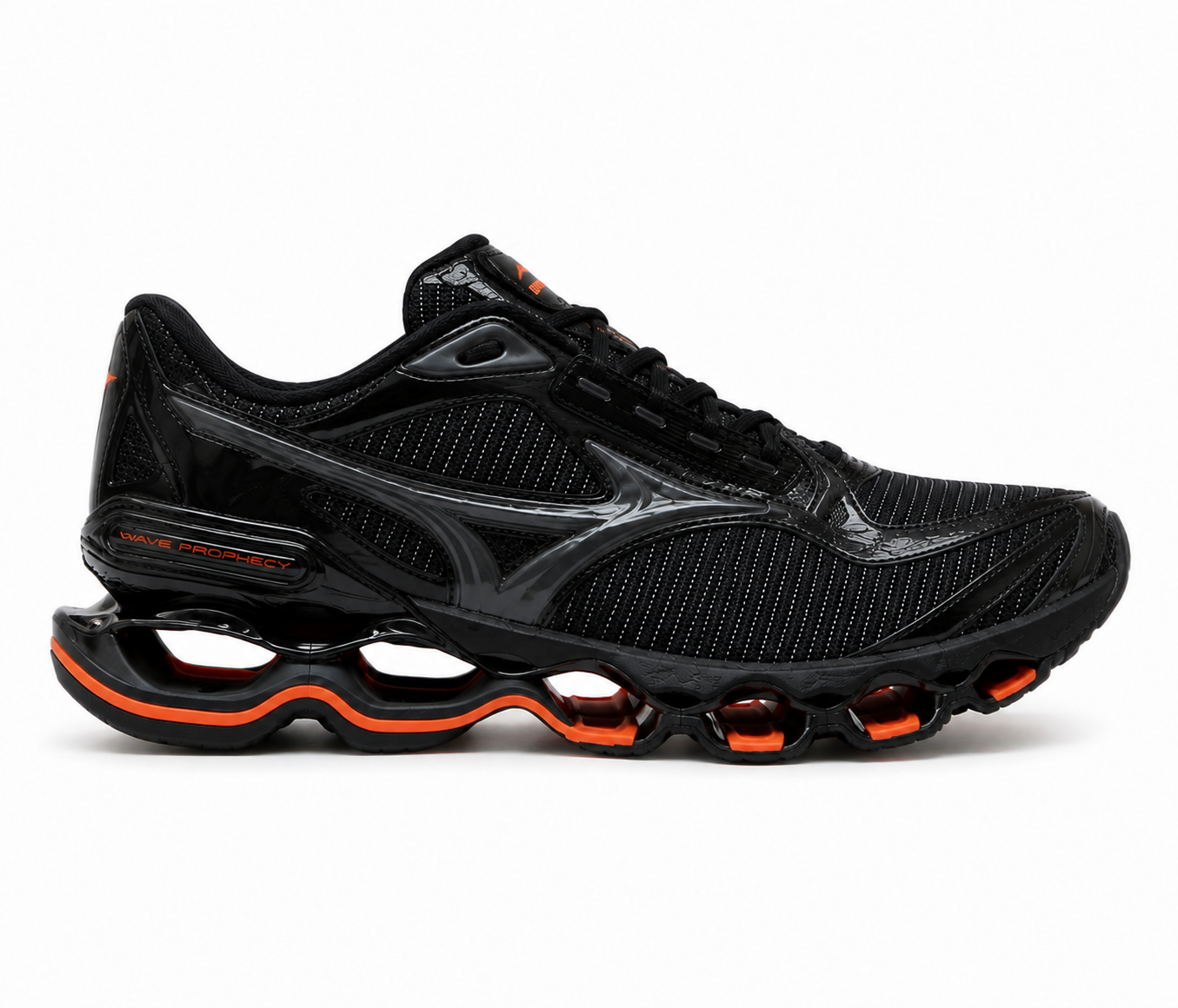 Mizuno Wave Prophecy 15 Preto Laranja