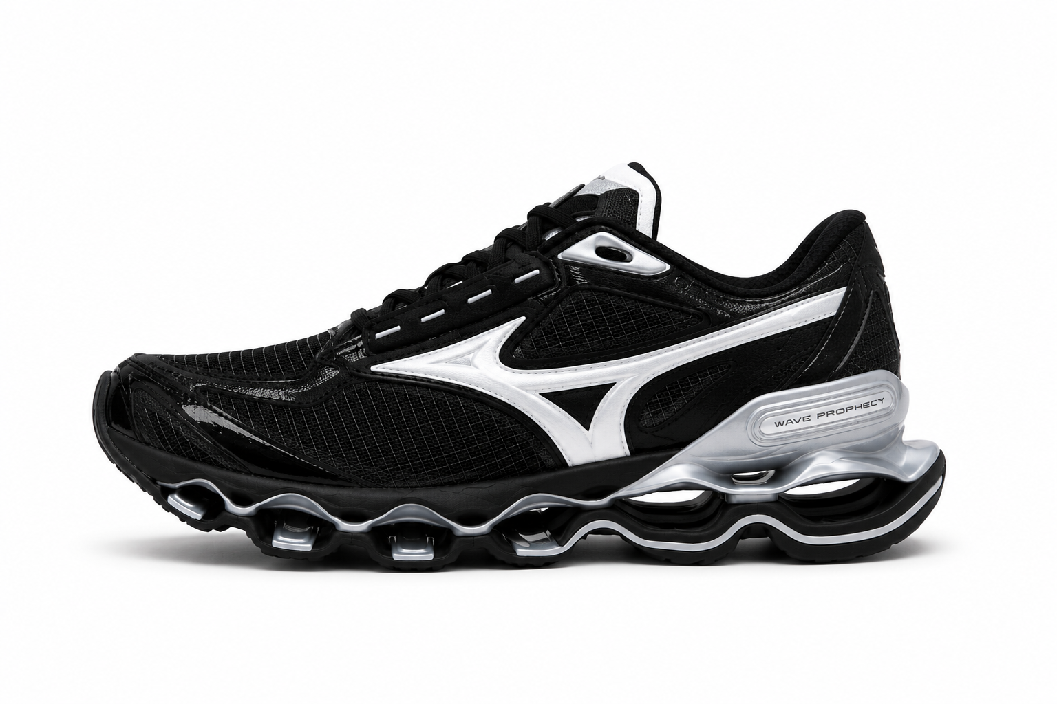 Mizuno Wave Prophecy 15 Preto Prata