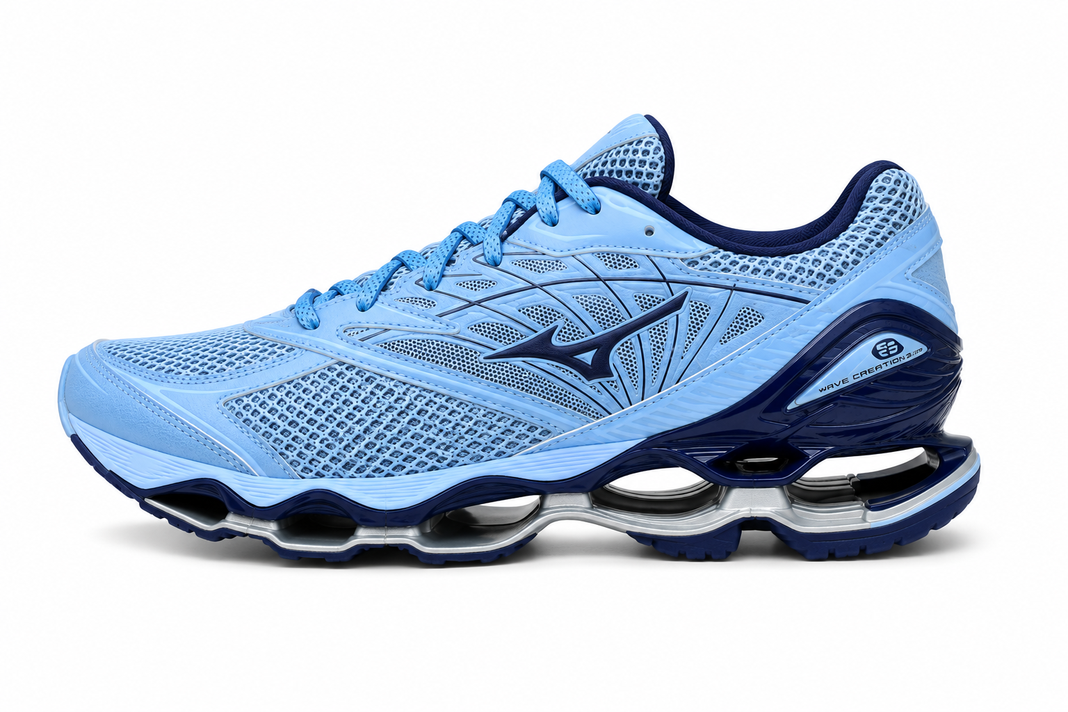 Mizuno Wave Prophecy 8 Azul e Cinza