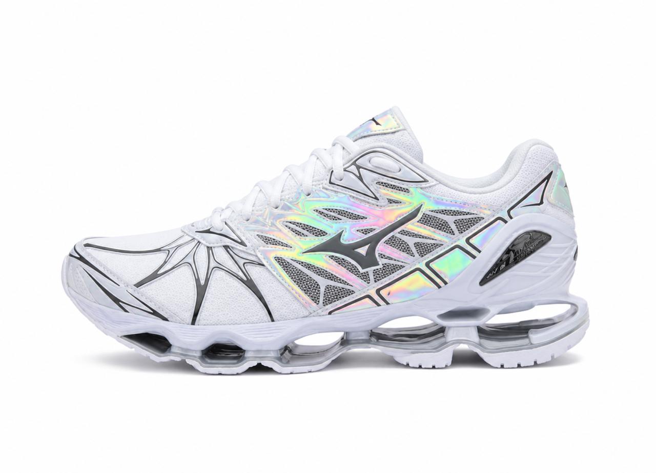 Mizuno Wave Prophecy Camaleão Branco