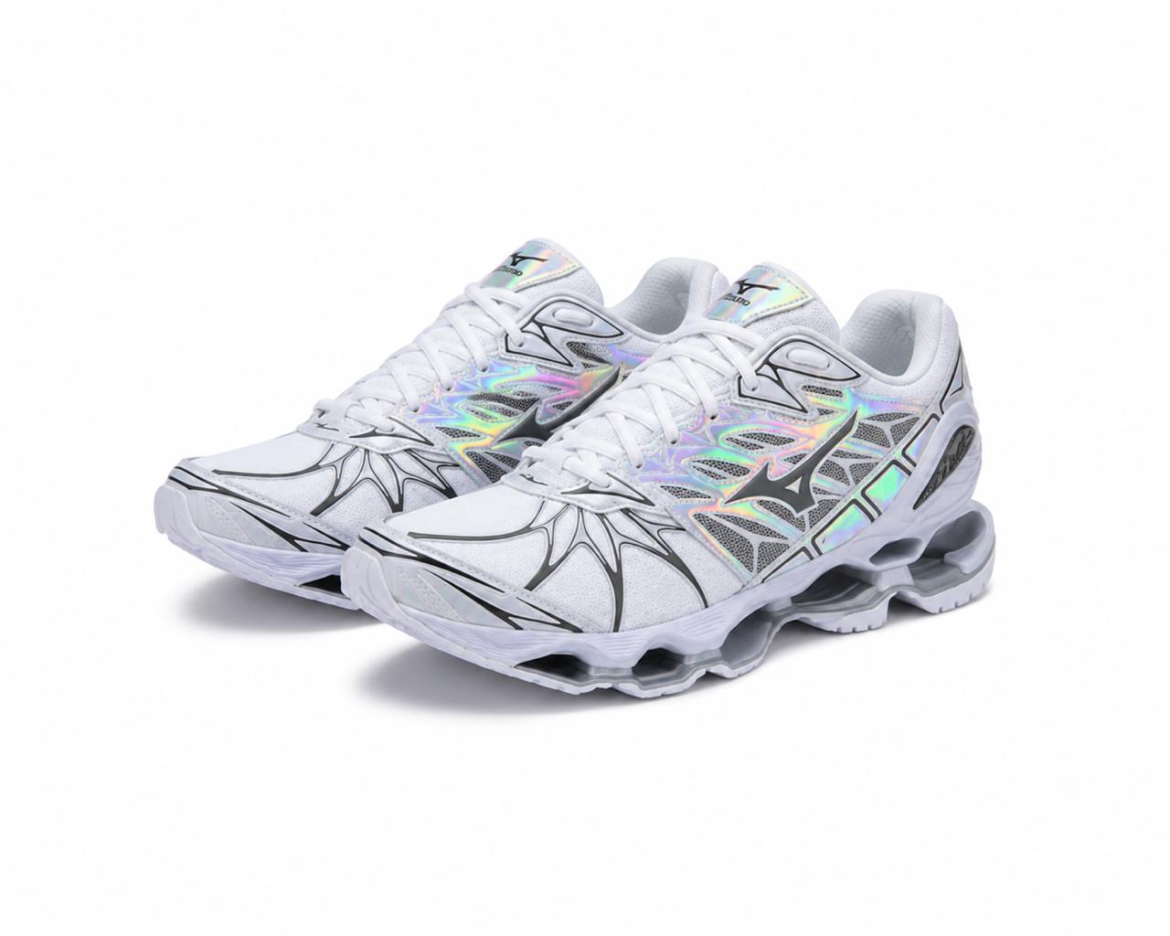 Mizuno Wave Prophecy Camaleão Branco