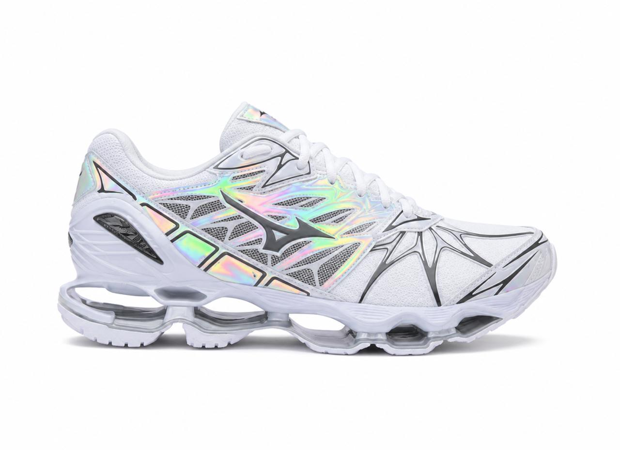 Mizuno Wave Prophecy Camaleão Branco