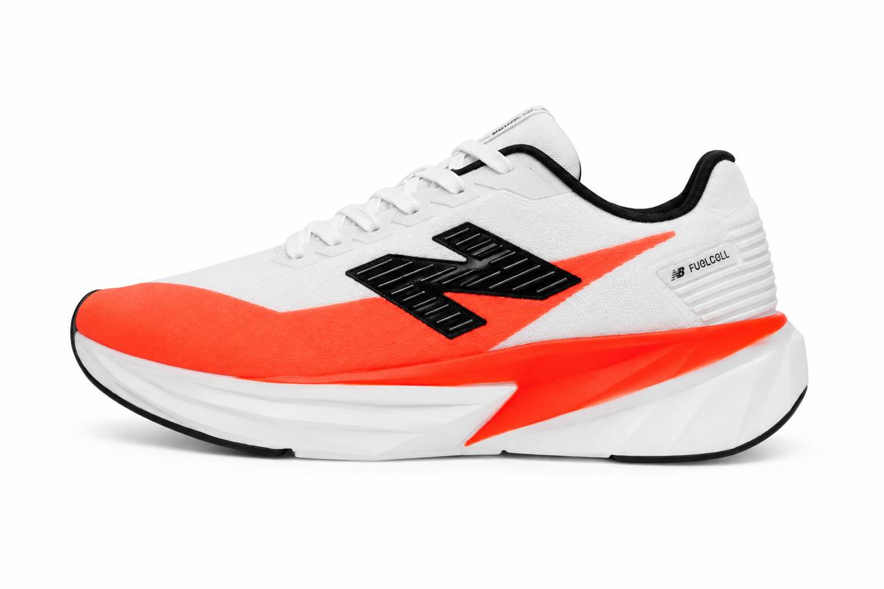 New Balance Rebel V5 Branco/Laranja