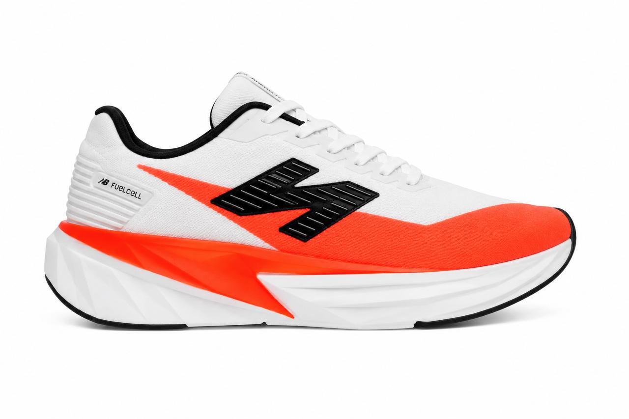 New Balance Rebel V5 Branco/Laranja