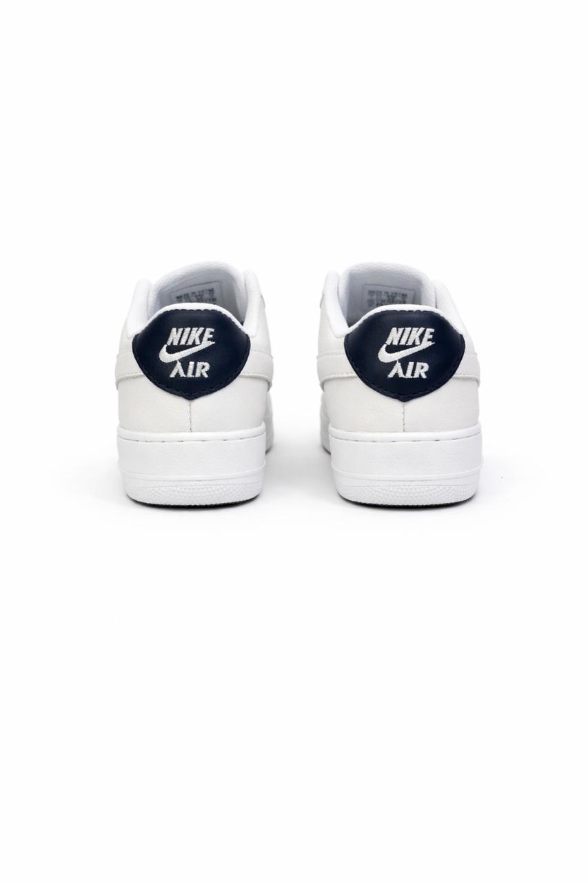 Nike Air Force Branco Preto Infantil 