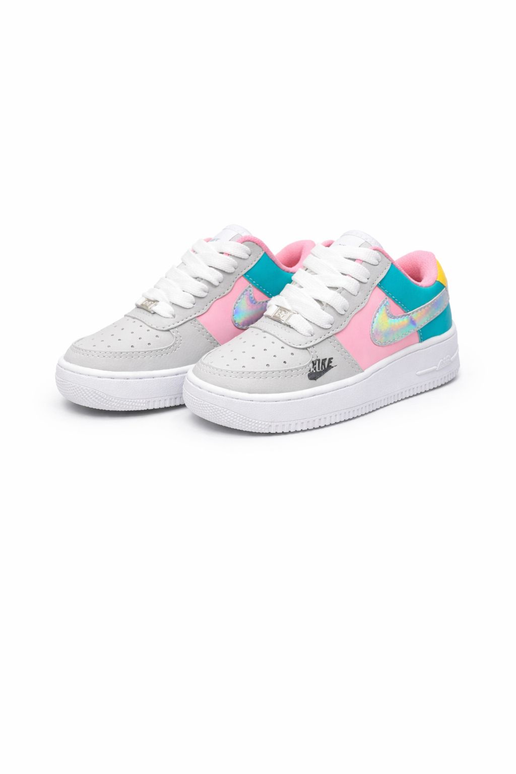 Nike Air Force Infantil Holográfico