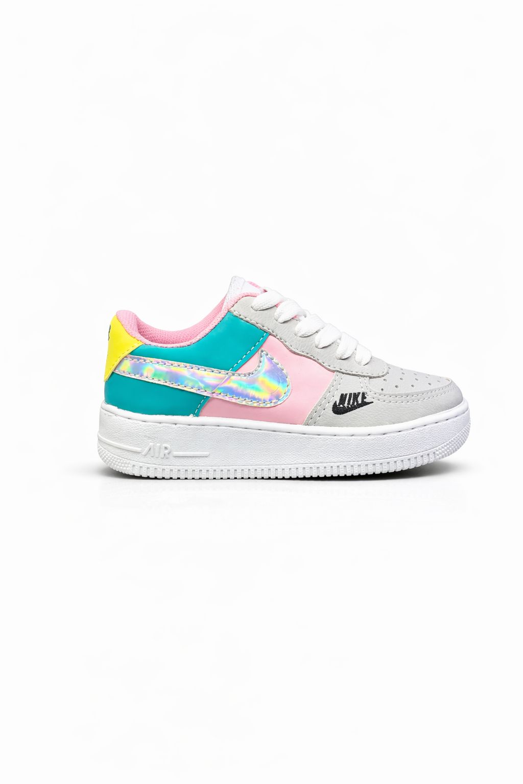Nike Air Force Infantil Holográfico