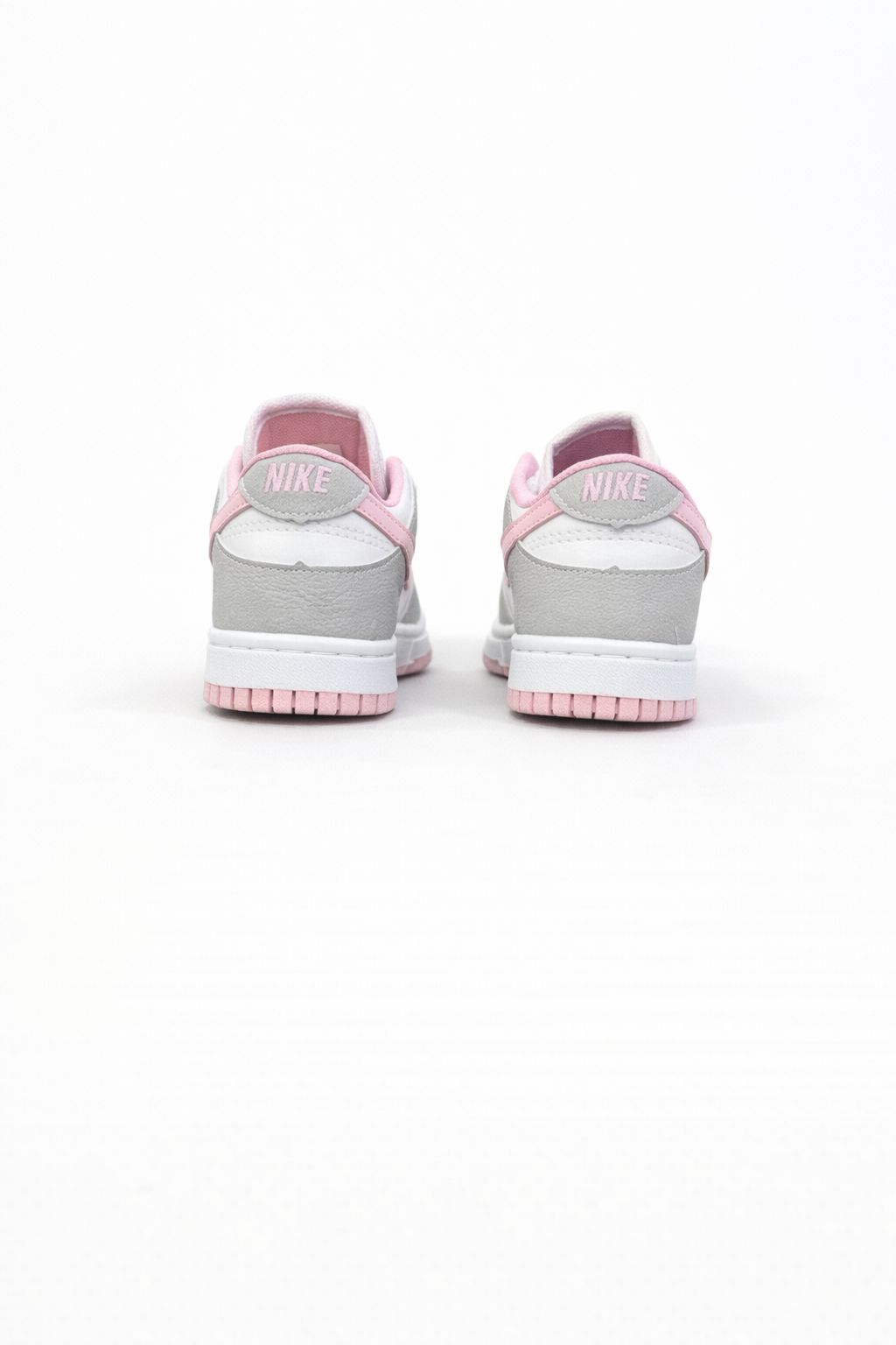 Nike Dunk Low Cinza Rosa Infantil