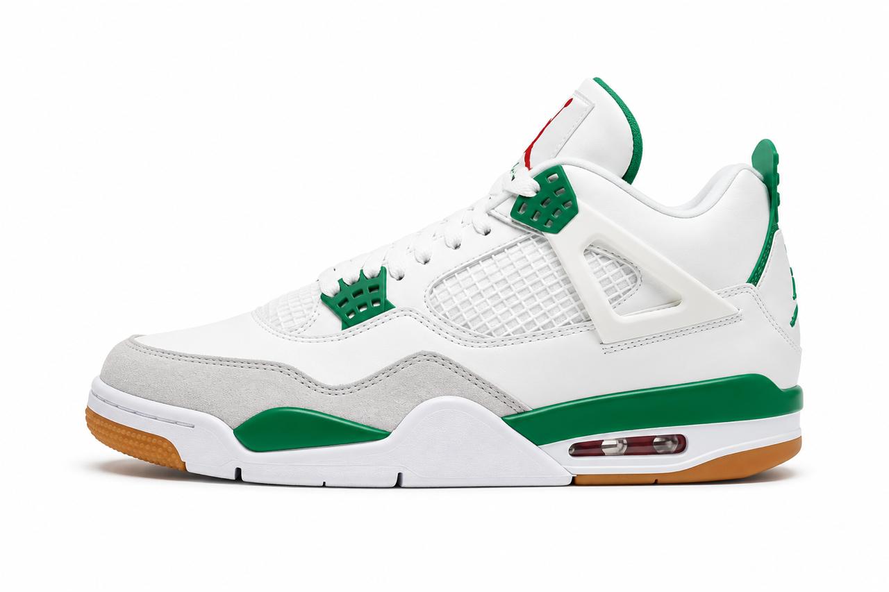 Nike Jordan 4 Branco Verde 