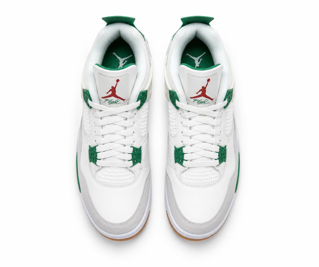 Nike Jordan 4 Branco Verde 