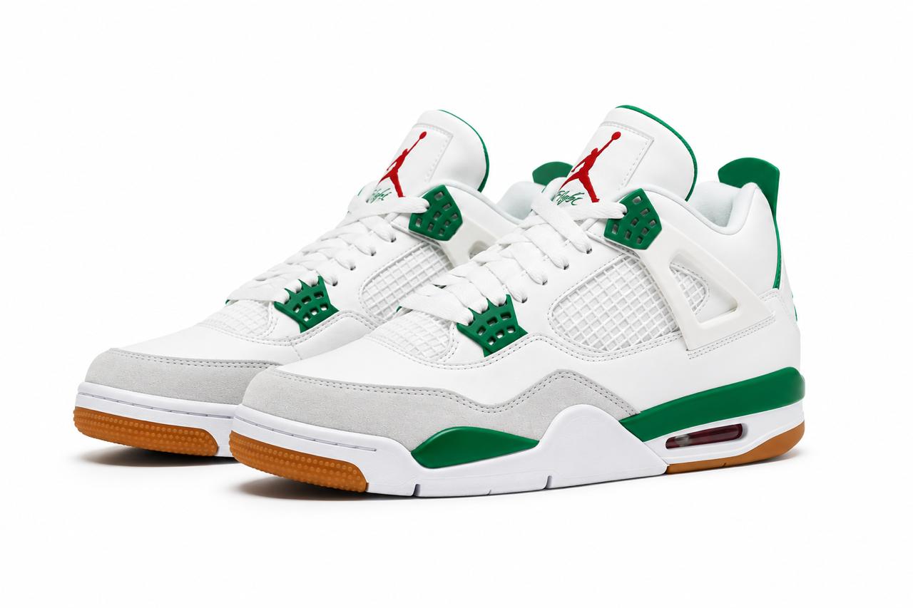 Nike Jordan 4 Branco Verde 