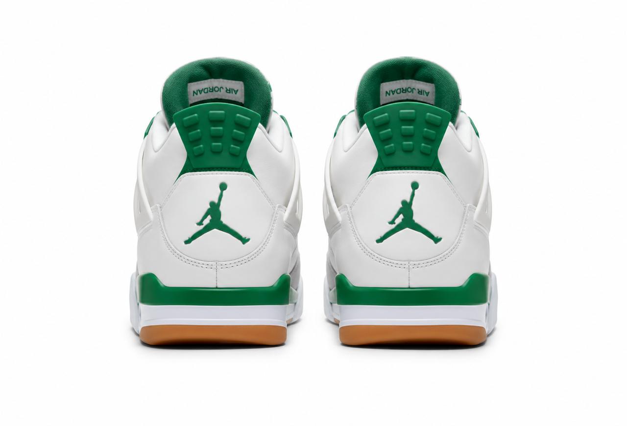 Nike Jordan 4 Branco Verde 