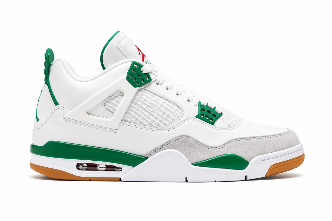 Nike Jordan 4 Branco Verde 