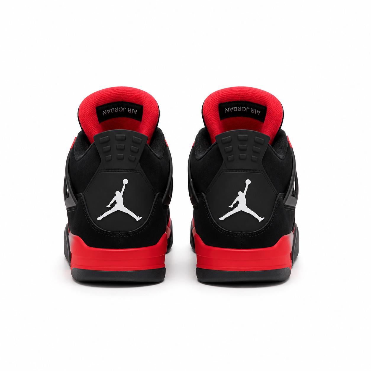 Nike Jordan 4 Preto Vermelho