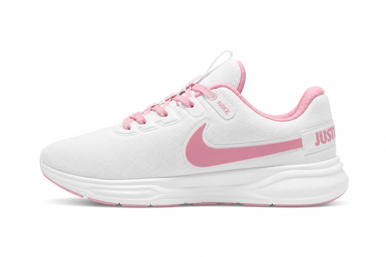 Nike Just do it Branco Rosa