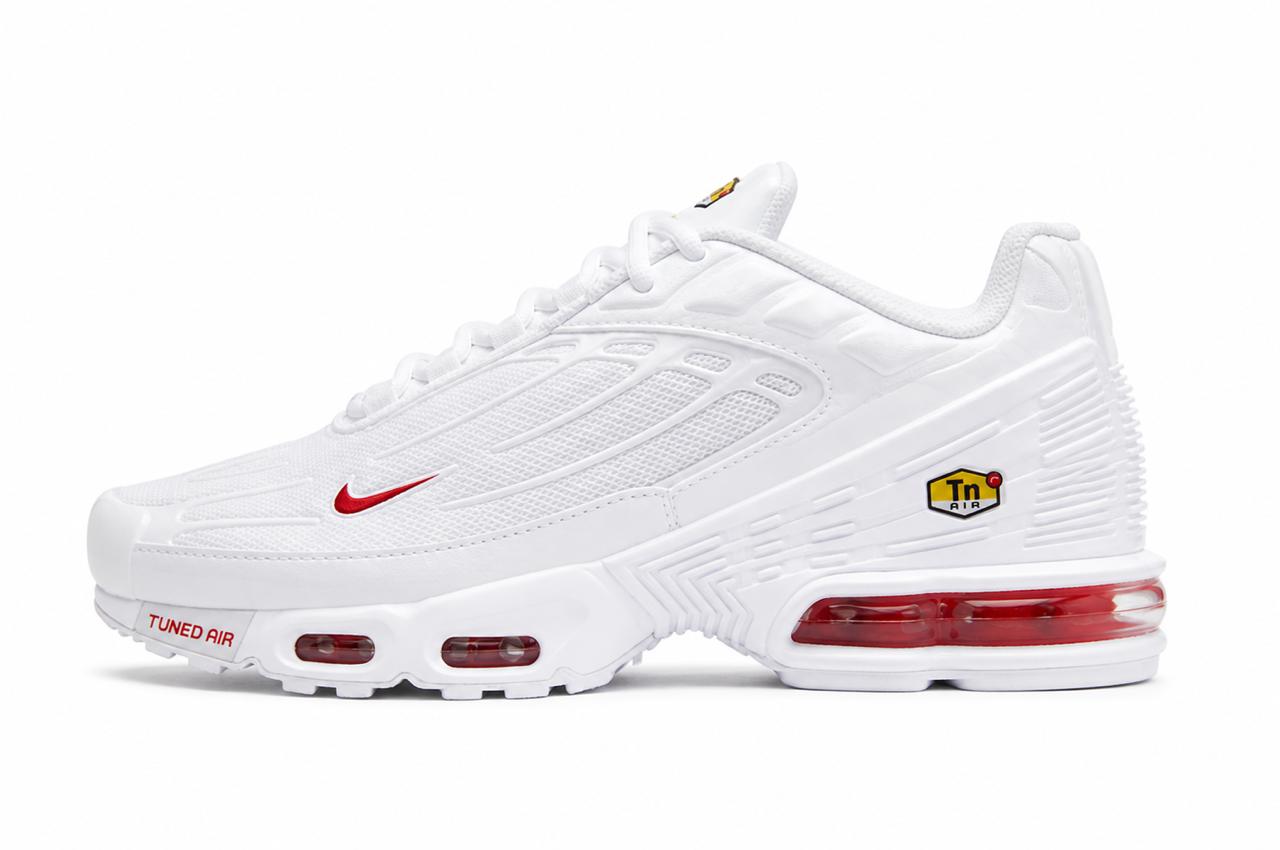 Nike TN Plus Branco Vermelho