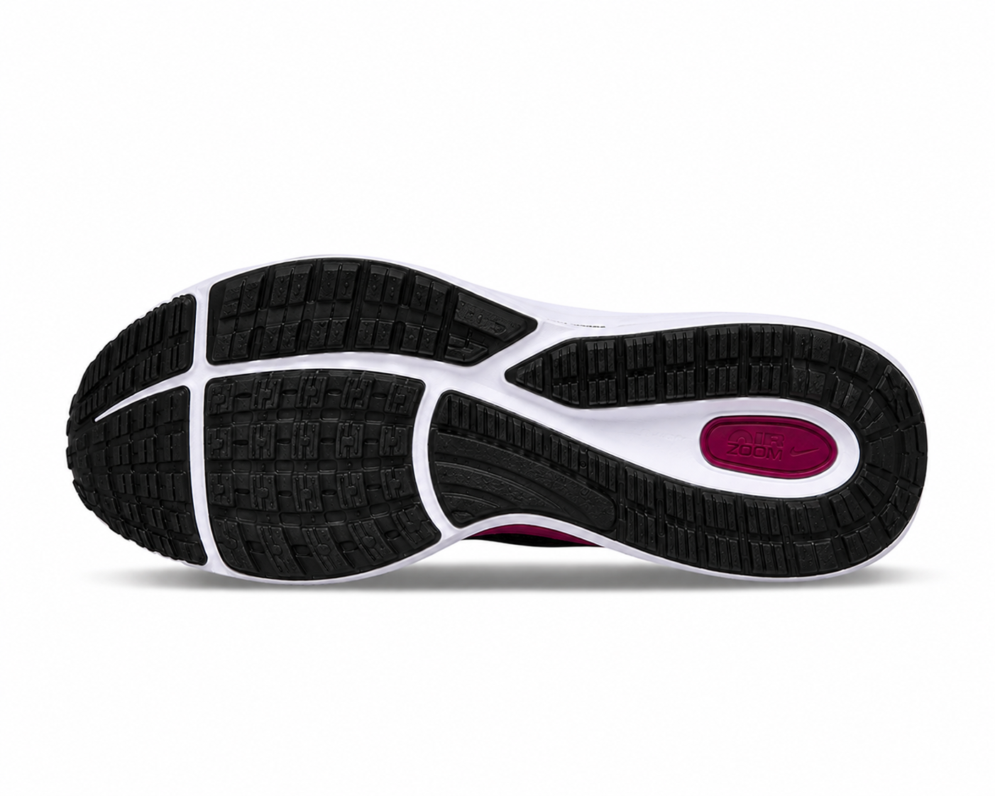 Nike Vomero Preto Branco e Rosa