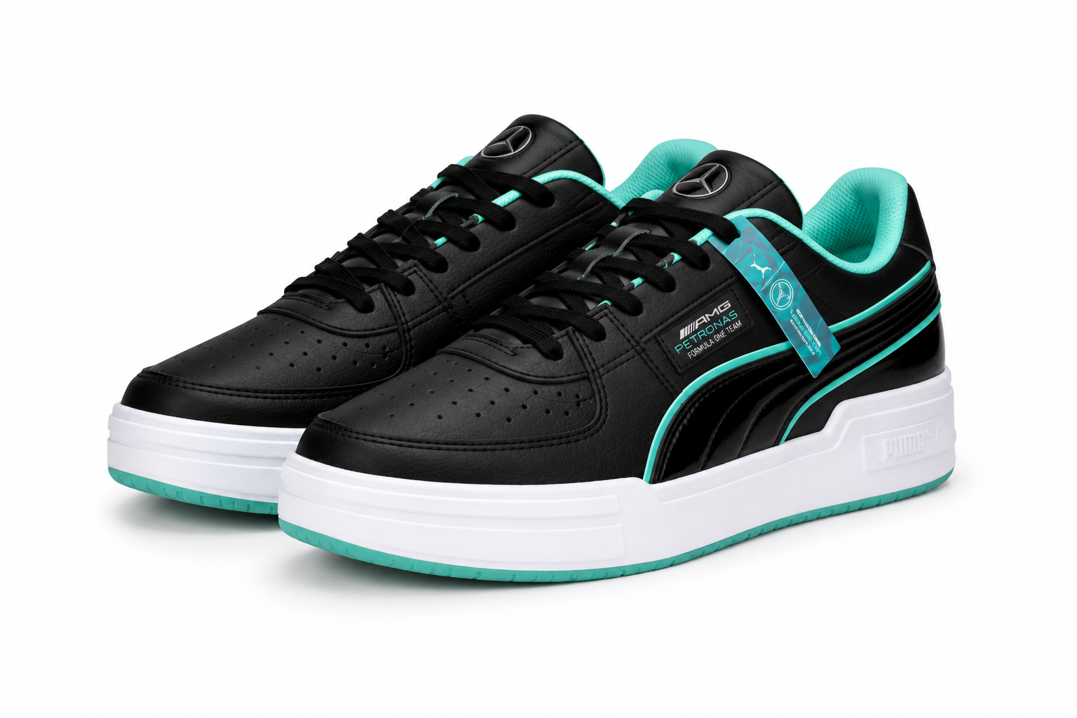 Puma Mercedes Preto Azul Bebê