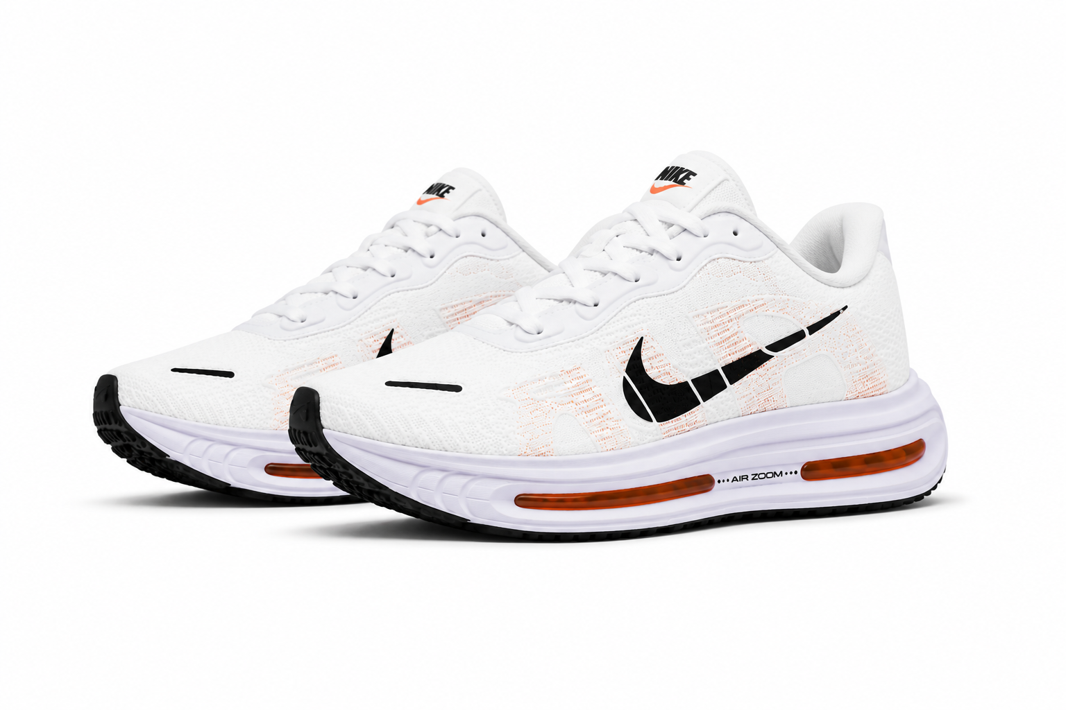 Tenis Nike Vomero Branco e Laranja