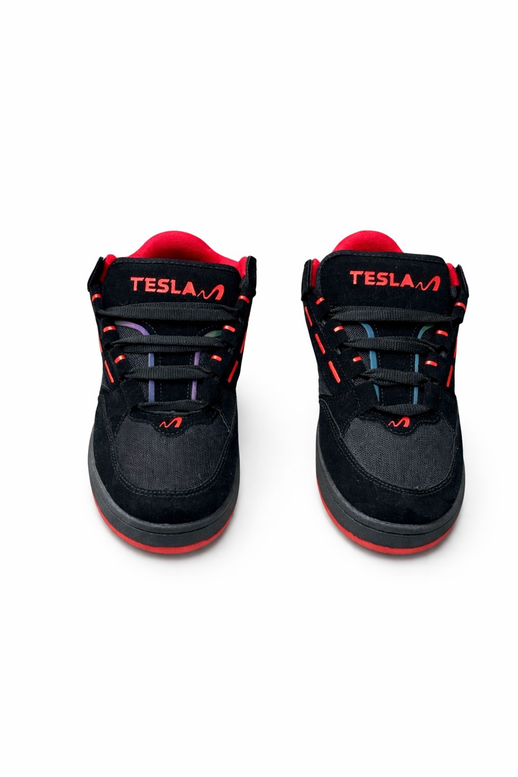 Tesla Preto Vermelho